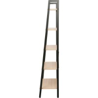 Etajeră Deco Azalia 5 64x34x164 (MBAZA5-JJLVC-M37BLK) imaginea #3 — magazin online Desire.md