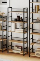 Etajeră Deco Brick 5 60x28x154 (MBBRK5-JJLVC-M37BLK) imaginea #2 — magazin online Desire.md