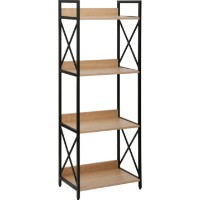 Etajeră Deco Karl 4 51x30x137.5 (MBKAR4-JJLVC-M37BLK)