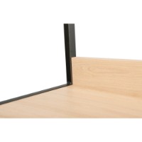 Etajeră Deco Karl 5 51x30x177 (MBKAR5-JJLVC-M37BLK) imaginea #4 — magazin online Desire.md