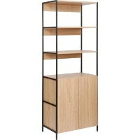 Etajeră Deco Lanta L 63x41x176 (MBLANL-JJLVC-M37BLK)