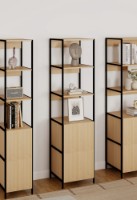 Etajeră Deco Lanta M 43x41x176 (MBLANM-JJLVC-M37BLK) imaginea #9 — magazin online Desire.md