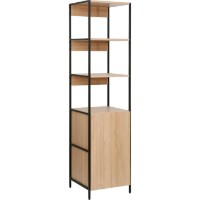 Etajeră Deco Lanta M 43x41x176 (MBLANM-JJLVC-M37BLK)