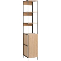 Etajeră Deco Lanta S 33x41x176 (MBLANS-JJLVC-M37BLK)
