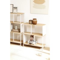Etajeră Deco Loreto 3 70x30x79.5 (MBLRT3-JJLVC-M37WHT) imaginea #2 — magazin online Desire.md