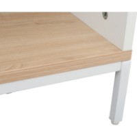 Etajeră Deco Loreto 4 70x30x113 (MBLRT4-JJLVC-M37WHT) imaginea #4 — magazin online Desire.md