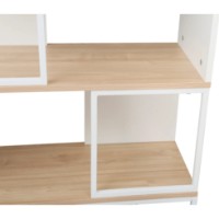 Etajeră Deco Loreto 4 70x30x113 (MBLRT4-JJLVC-M37WHT) imaginea #2 — magazin online Desire.md
