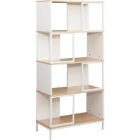 Etajeră Deco Loreto 5 70x30x146.5 (MBLRT5-JJLVC-M37WHT)