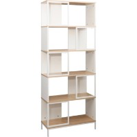 Etajeră Deco Loreto 6 70x30x180 (MBLRT6-JJLVC-M37WHT)