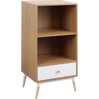 Etajeră Deco Marani 1 48x40x101 (MBMAR1-JJLVC-M33WHT)