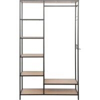 Etajeră Deco Regan 103x43x173 (CREG-JJLVC-M37BLK)