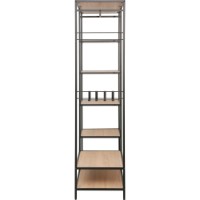 Etajeră Deco Regan 103x43x173 (CREG-JJLVC-M37BLK) imaginea #2 — magazin online Desire.md