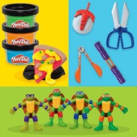 Plastilina Hasbro Turtles: Cowabunga Creations (G0556) imaginea #6 — magazin online Desire.md