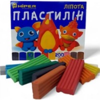 Пластилин Hiper 10 Colors (5610200)