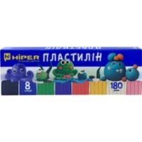 Пластилин Hiper 8 Colors (568160) фото №4 — интернет-магазин Desire.md