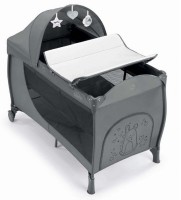 Pătuț pliabil Cam Daily Plus Rabbit Dark Grey (8005549271135) imaginea #1 — magazin online Desire.md