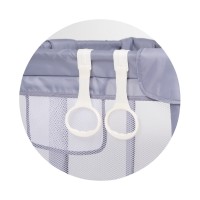 Pătuț pliabil Chipolino Amico 180x200cm With Door Grey (KOIAM0251GY) imaginea #4 — magazin online Desire.md