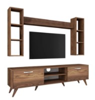 Comodă TV Trendy M5 240 Walnut 180x48x35cm GTR000385 imaginea #2 — magazin online Desire.md