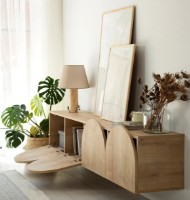 Comodă TV Trendy Mesta Oak 180x35x35cm GTR000338 imaginea #2 — magazin online Desire.md