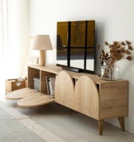 Comodă TV Trendy Mesta Oak 180x50x35cm GTR000339 imaginea #3 — magazin online Desire.md