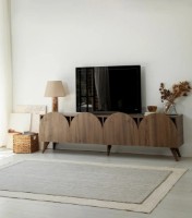Comodă TV Trendy Mesta Walnut 180x50x35cm GTR000340 imaginea #2 — magazin online Desire.md