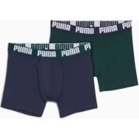 Мужские трусы Puma Everyday Basic Boxers 2P Green/Blue, s.XXL фото №1 — интернет-магазин Desire.md