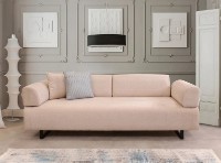 Canapea Trendy Infinit Beige 220x90x80cm GTR003061