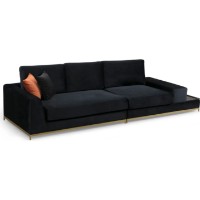 Canapea Trendy Linie Black 320x102x84cm GTR003707 imaginea #10 — magazin online Desire.md