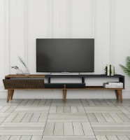 Comodă TV Trendy Milan Alt Walnut/Anthracit 180x40x35cm GTR000125 imaginea #5 — magazin online Desire.md