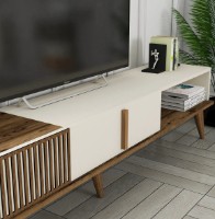 Comodă TV Trendy Milan Alt Walnut/Cream 180x40x35cm GTR000126 imaginea #3 — magazin online Desire.md