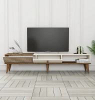 Comodă TV Trendy Milan Alt Walnut/Cream 180x40x35cm GTR000126 imaginea #4 — magazin online Desire.md