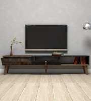 Comodă TV Trendy Milano Walnut/Black Marble 180x40x35cm GTR000112 imaginea #3 — magazin online Desire.md