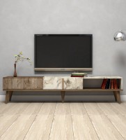Comodă TV Trendy Milano Walnut/White Marble 180x40x35cm GTR000113 imaginea #1 — magazin online Desire.md