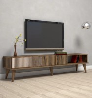 Comodă TV Trendy Milano Walnut/White 180x40x35cm GTR000111 imaginea #2 — magazin online Desire.md
