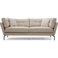 Canapea Trendy Mapa Cream 90x214x84cm GTR003290