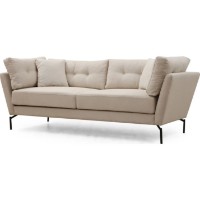 Canapea Trendy Mapa Cream 90x214x84cm GTR003290 imaginea #7 — magazin online Desire.md