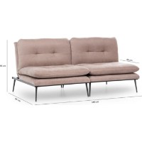 Canapea Trendy Martin GR121 Mink 180x95x95cm GTR003067 imaginea #9 — magazin online Desire.md