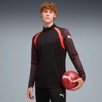 Мужская олимпийка Puma Individualfinal 1/4 Zip-Top Puma Black/Mint, s.XXL фото №2 — интернет-магазин Desire.md