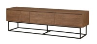 Comodă TV Trendy Milo 180 Walnut/Black 180x50x40cm GTR000379 imaginea #2 — magazin online Desire.md