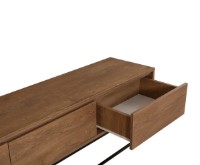 Comodă TV Trendy Milo 180 Walnut/Black 180x50x40cm GTR000379 imaginea #4 — magazin online Desire.md