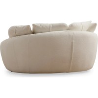 Диван Trendy Midye Love Seat Cream 120x155x67cm GTR003181 фото №4 — интернет-магазин Desire.md