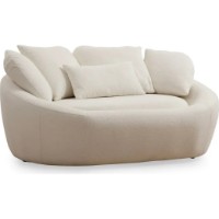 Диван Trendy Midye Love Seat Cream 120x155x67cm GTR003181 фото №2 — интернет-магазин Desire.md