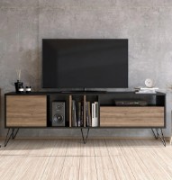 Comodă TV Trendy Mistico 180 Walnut/Black 180x58.7x35.5cm GTR006403