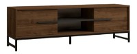 Comodă TV Trendy Mono Walnut/Black 160x50x40cm GTR006419 imaginea #3 — magazin online Desire.md