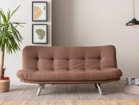 Canapea Trendy Misa Light Brown 175x52x40cm GTR003069