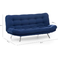 Диван Trendy Misa Navy Blue 200x105x95cm GTR003077 фото №6 — интернет-магазин Desire.md
