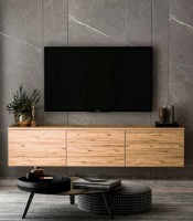 Comodă TV Trendy Neon Pine Atlantic 160x35x23cm GTR006376