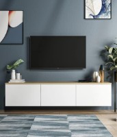 Comodă TV Trendy Neon White/Oak 160x35x32cm GTR000192 imaginea #1 — magazin online Desire.md