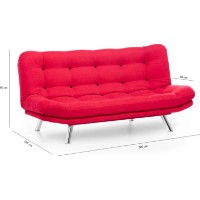 Диван Trendy Misa Red 200x105x95cm GTR003079 фото №2 — интернет-магазин Desire.md