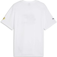 Tricou bărbătesc Puma Ferrari Graphic Puma White, s.L imaginea #2 — magazin online Desire.md